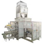 Autoamtic ZLCK-25 เครื่องบรรจุถุง PP แบบอัตโนมัติสำหรับปุ๋ย 25-50 กิโลกรัม